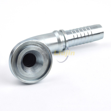 Top selling SAE FLANGE cheap swaged hose fitting hydraulic elbow fittings